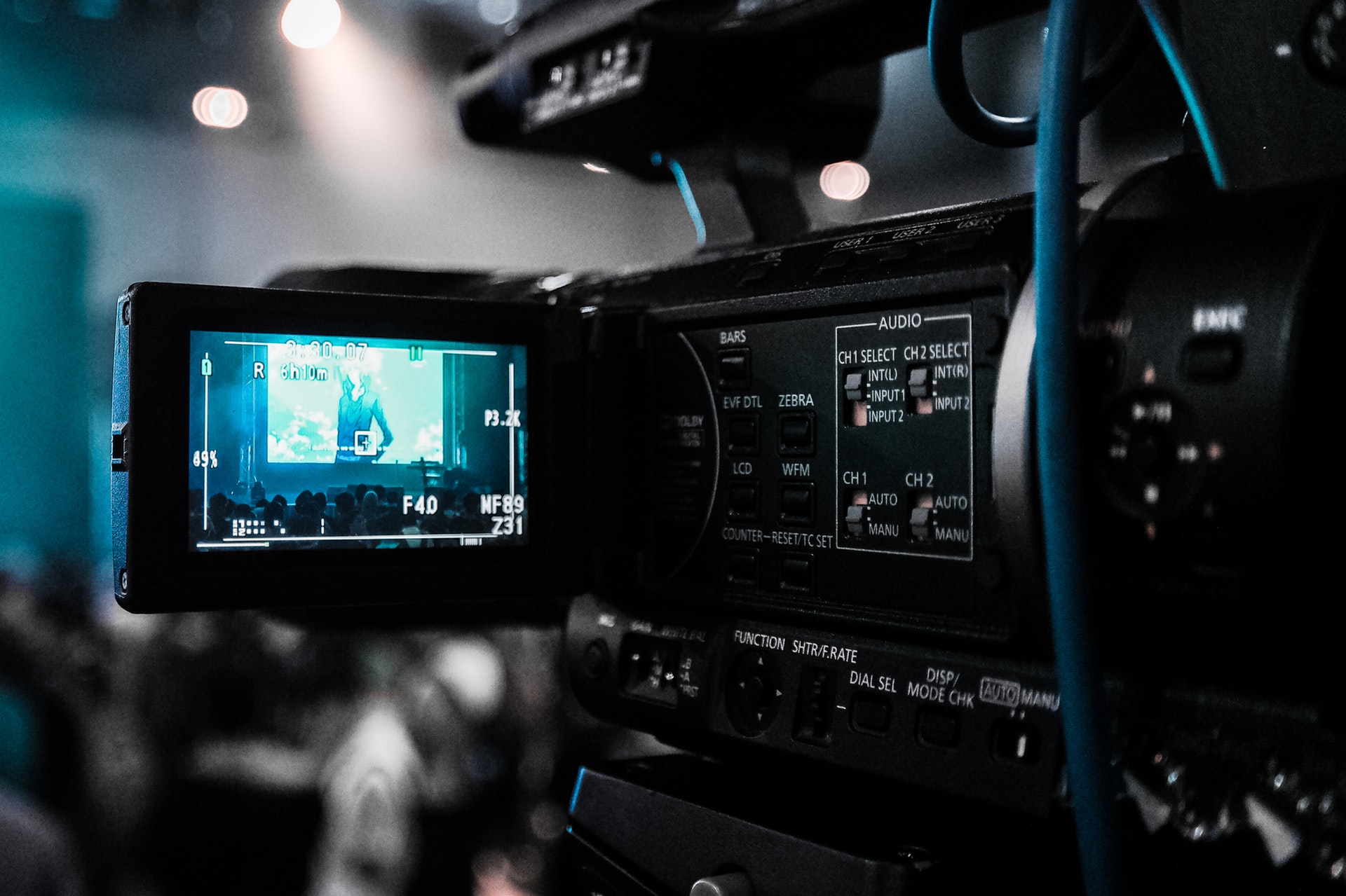 Video conference transcription