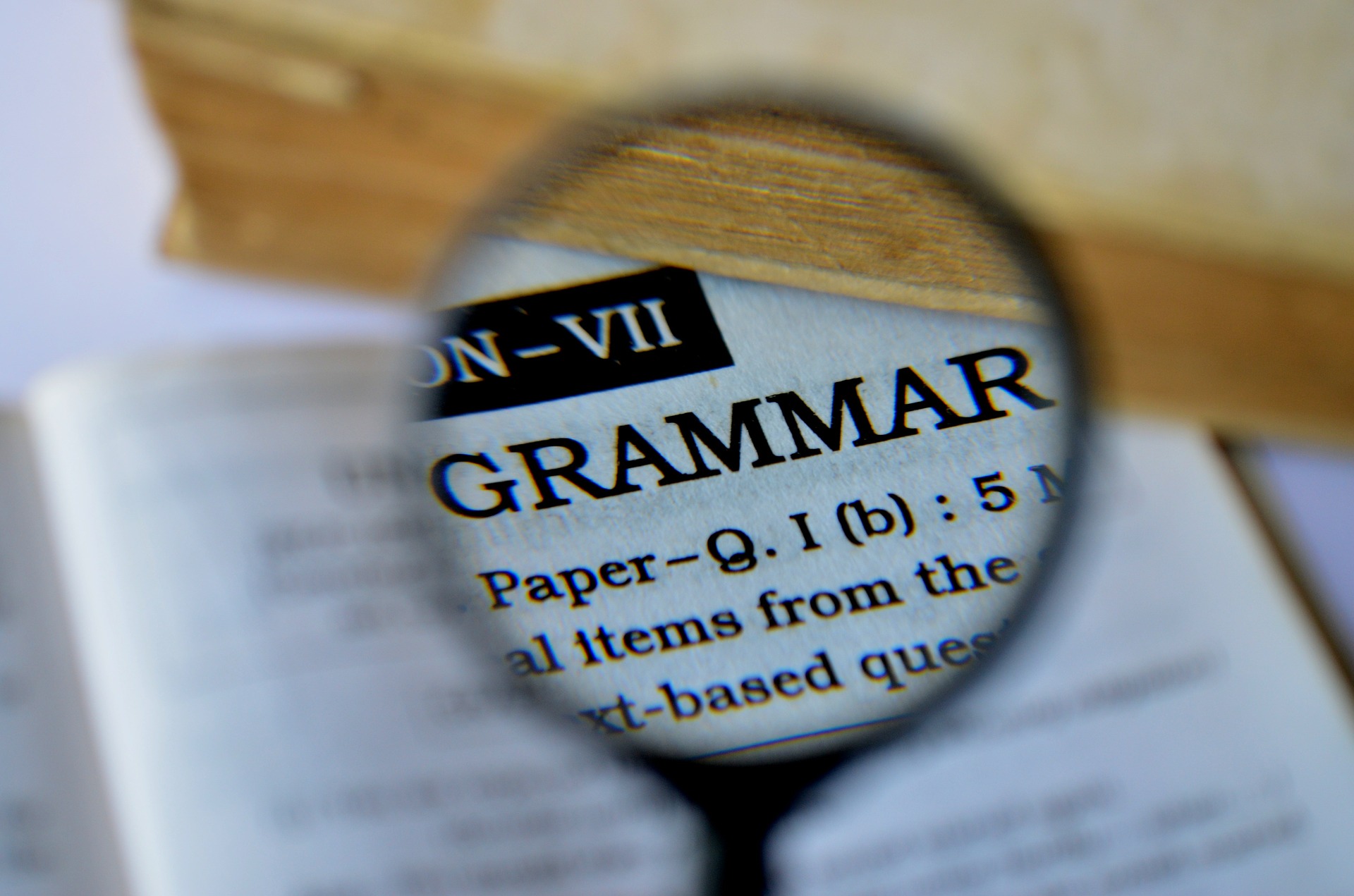 Grammar rules