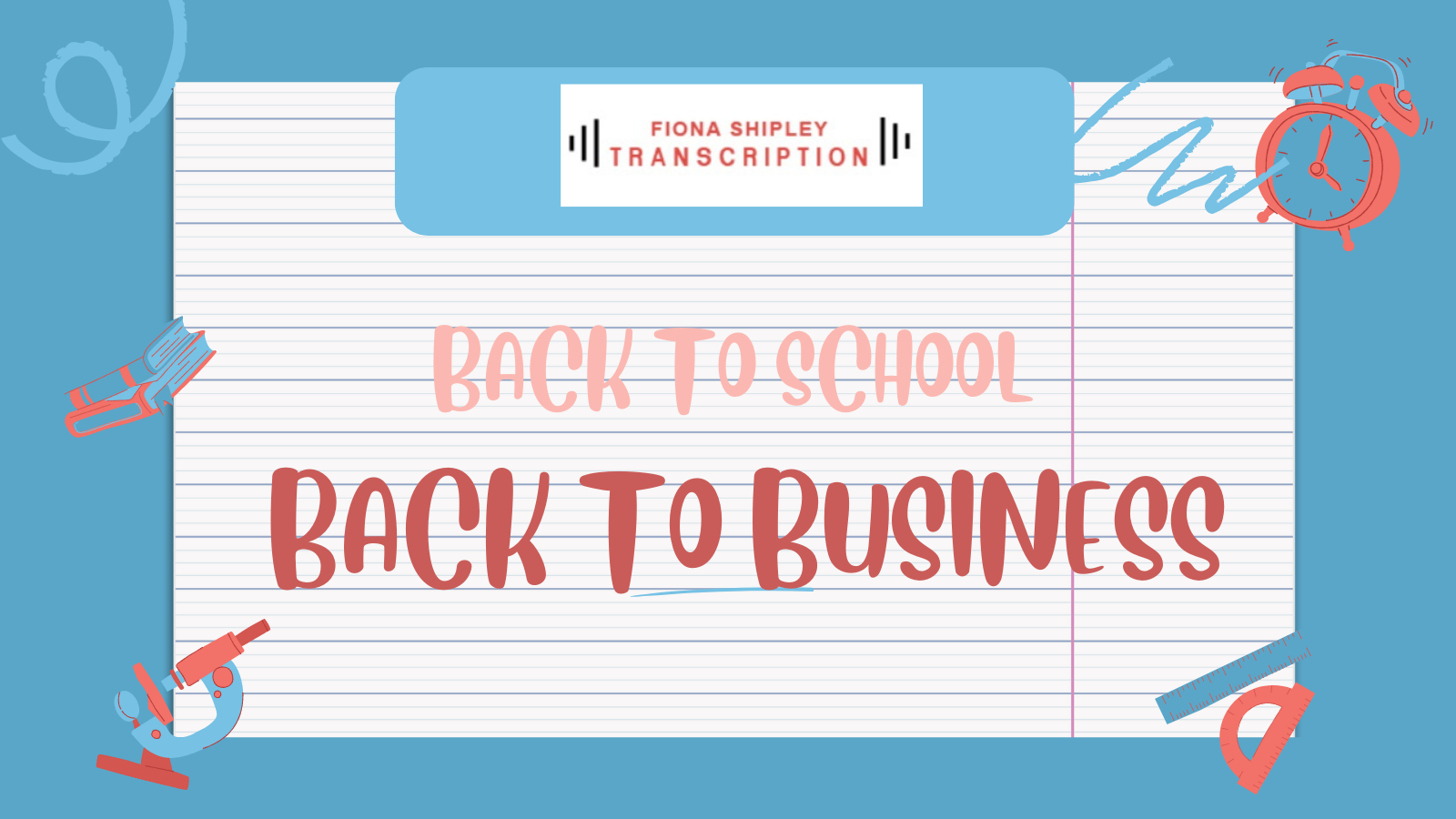 back to business